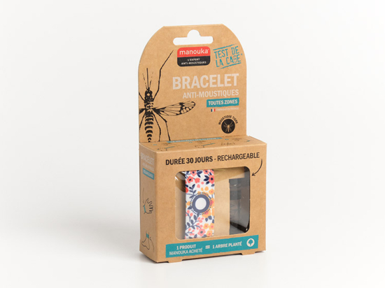 Manouka Bracelet anti-moustiques Adolescent Liberty