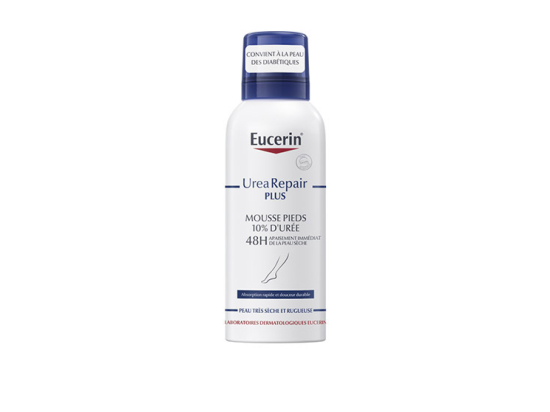 Eucerin UreaRepair PLUS mousse pieds 10% d'Urée - 150ml