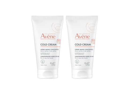 Cold Cream Crème Mains Concentrée - 2x50ml