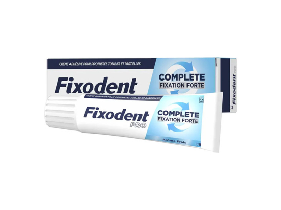 Fixodent Pro Complete Fixation Forte Goût Frais - 47g