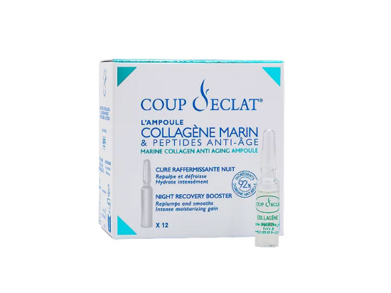 Coup d'éclat L'ampoule au collagène marin - 12 ampoules