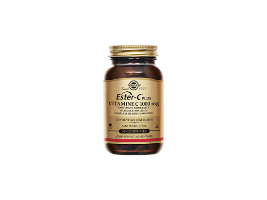 Solgar Ester C Plus 1000 mg - 30 comprimés