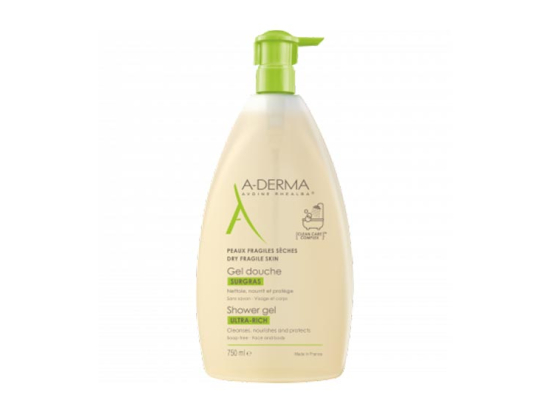 A-derma Gel douche surgras - 750ml
