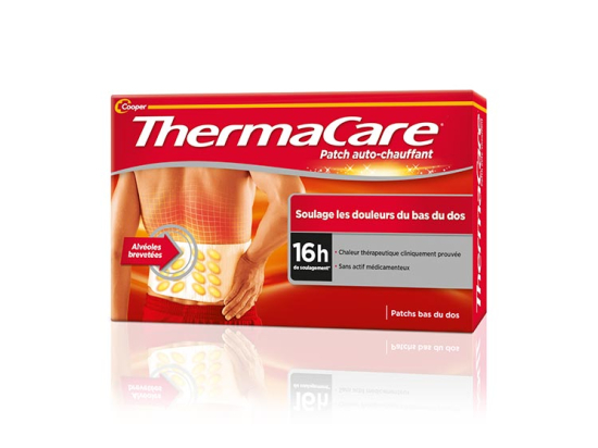 ThermaCare Patch auto-chauffant Dos - 4 Patchs