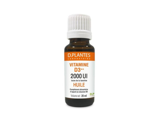 D.Plantes Vitamines D3++ Huile 2000 UI - 20ml