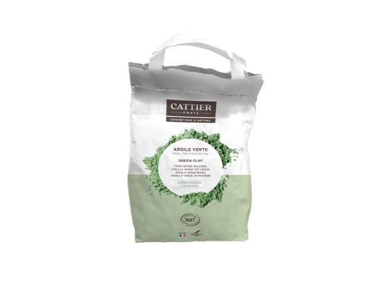 Cattier Argile Verte Concassée en Poudre - 3kg