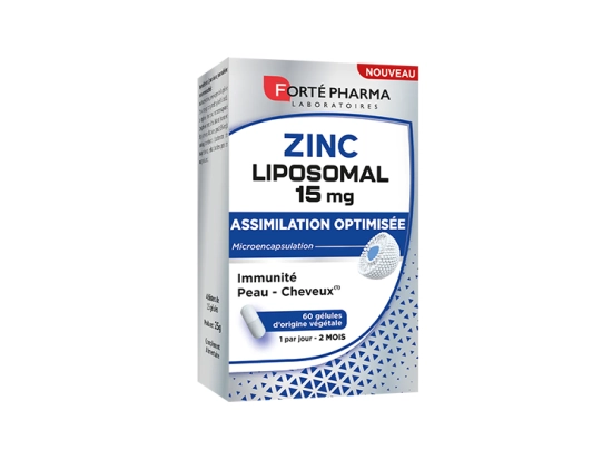 Forté Pharma Zinc Liposomal 15 mg - 60 gélules
