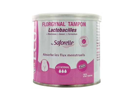 Florgynal Tampon Sans Applicateur Normal - 22 tampons