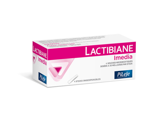 Pileje Lactibiane Imedia - 4 sticks
