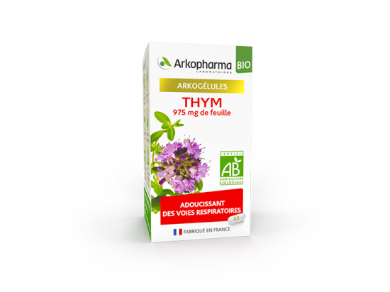 Arkopharma Arkogélules Thym BIO - 45 gélules
