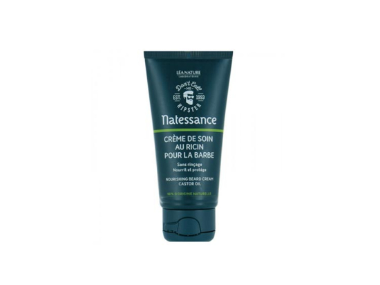 Natessance Crème à barbe Ricin sans rinçage - 50ml