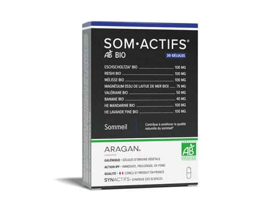 Synactifs SomActifs BIO - 30 gélules