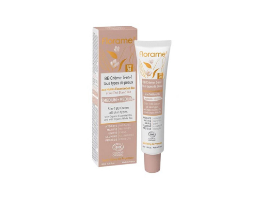 Florame BB Crème Medium 5-en-1 - 40ml