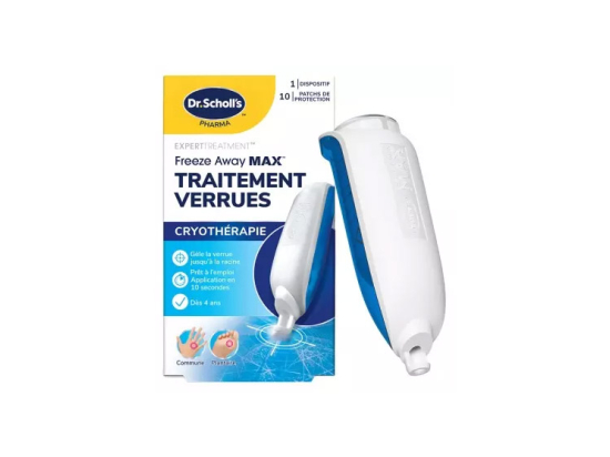 Freeze Away Max SOS Traitement Verrues Mains et Pieds -35ml