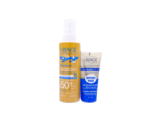 Bariésun Spray Enfant Hydratant SPF50+ + Xemose Huile Lavante Apaisante OFFERT - 200+50ml