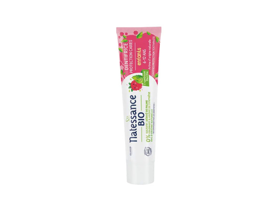 Dentifrice Enfants Framboise-Menthe BIO - 75ml