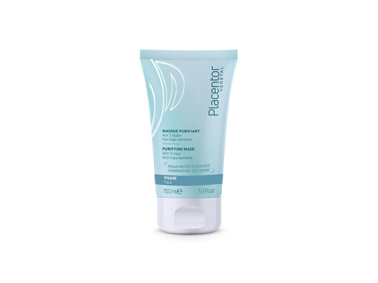 Placentor masque purifiant à l'argile verte peaux mixtes à grasses - 150ml