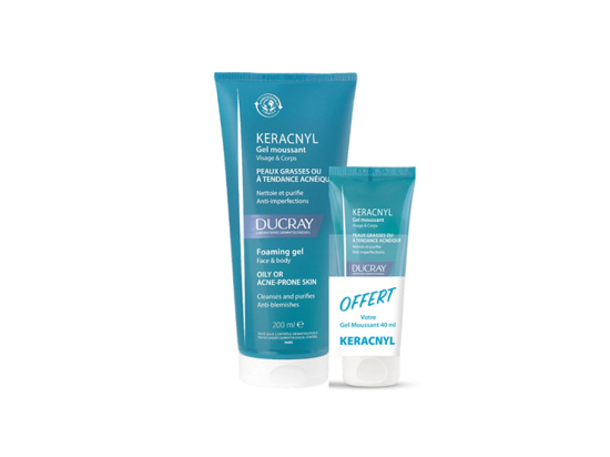 Keracnyl Gel Moussant - 200ml + 40ml OFFERT