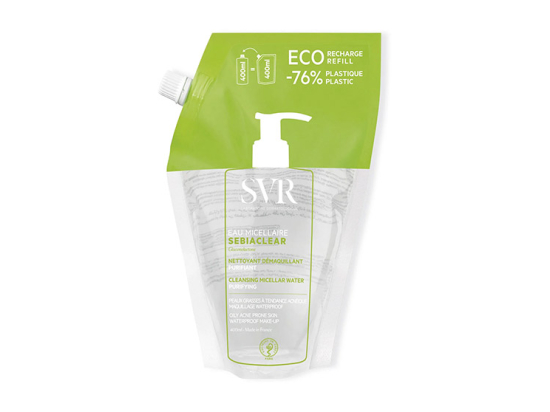 SVR Sebiaclear Eau micellaire Recharge - 400ml