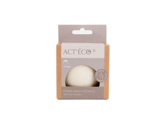 Eponge Konjac Visage Naturelle - x1