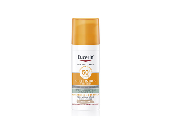 Oil Control Gel Crème Solaire SPF50+ Teinte Medium - 50ml