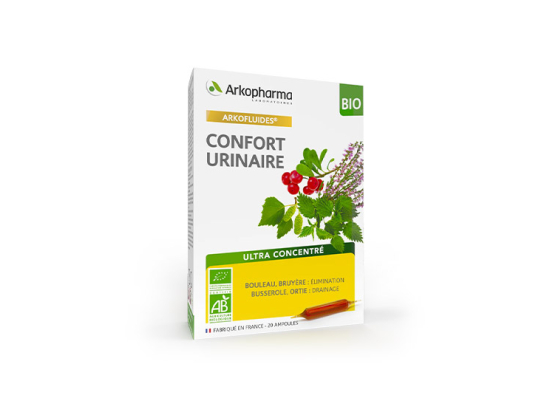Arkopharma Arkofluides Confort Urinaire BIO - 20 ampoules