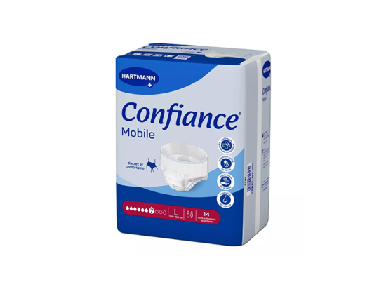 Confiance Mobile Culotte d'Incontinence Absorption 7 Taille L - x14