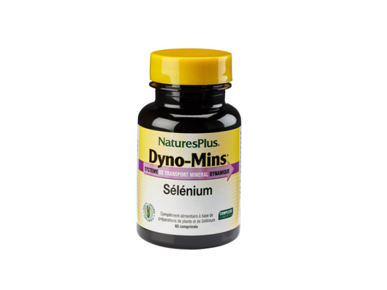 Nature's Plus Dyno-Mins Sélénium - 60 comprimés
