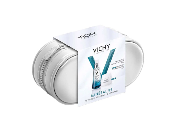 Coffret Mineral 89 - Sérum Boost Fortifiant + Crème Boost Hydratation OFFERT - 50+10ml