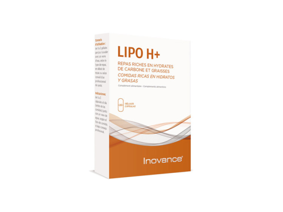 Inovance Lipo H+ 20 - 20 gélules