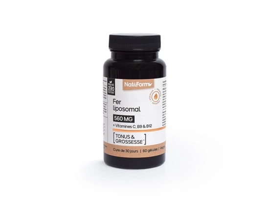 Nutraceutiques Fer Liposomal - 60 gélules