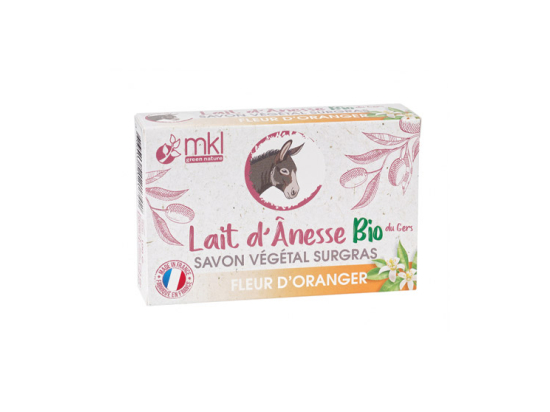 MKL Savon au lait d'Ânesse Fleur d'oranger BIO - 100 g