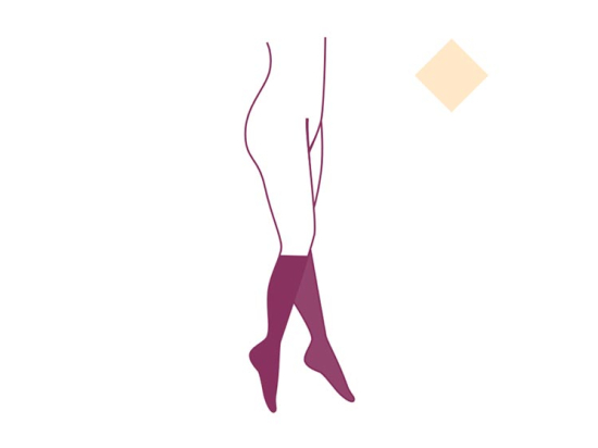 Varisma Nuances Mi-bas de compression Classe 2 Nuance n°1 - Taille 1+ normal