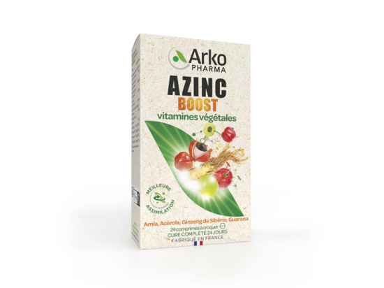 Arkopharma Azinc Boost - 24 comprimés