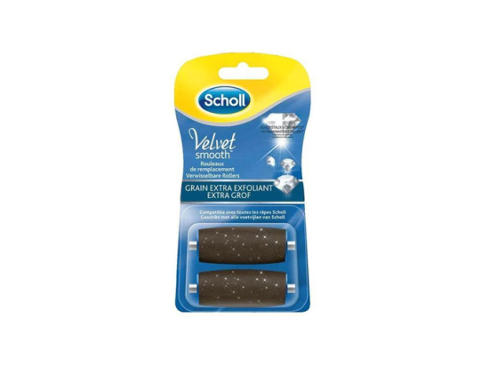 Scholl Velvet Smooth Recharge grain extra exfoliant - 2 rouleaux