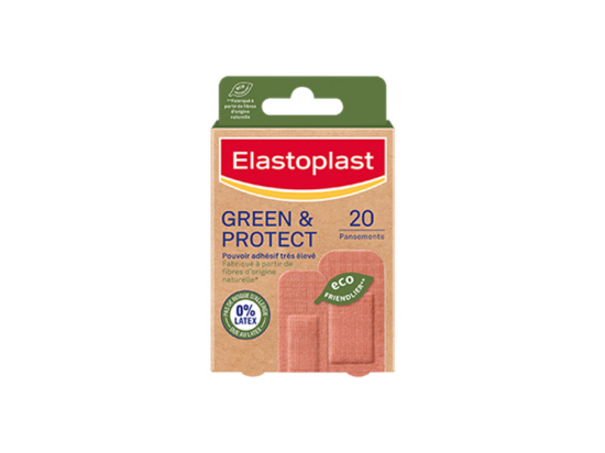 Elastoplast Green & Protect - 20 pansements