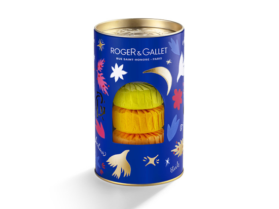 Coffret 3 Savons Bienfaisants Fleur d'Osmanthus - Néroli - Bois d'Orange