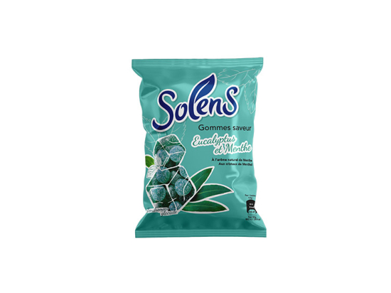 Solens Gommes Saveur Eucalyptus et Menthol - 100g