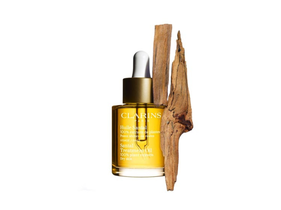 Clarins Huile Santal Peaux sèches ou rosées - 30 ml