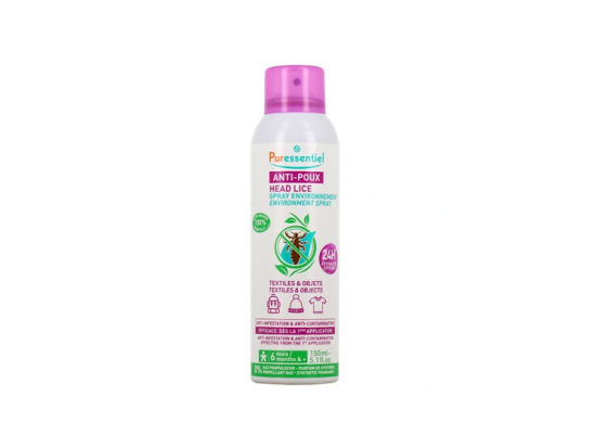 Spray Répulsif Anti-Poux Environnement - 150ml
