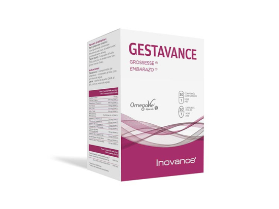 Inovance Gestavance - 30 comprimés + 30 capsules