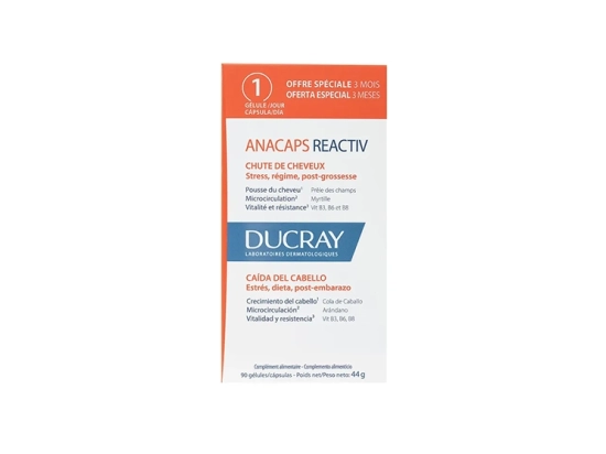 Ducray Anacaps REACTIV  - 90 gélules
