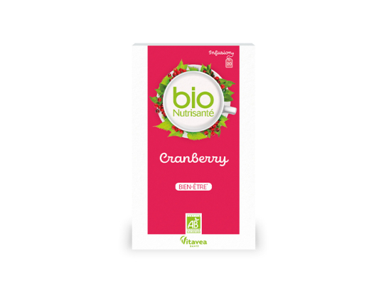 Infusion BIO Cranberry - 20 Sachets