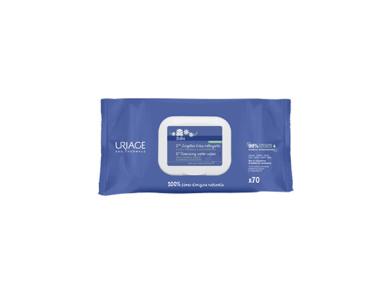 Uriage Bébé 1ères lingettes nettoyantes - 70 lingettes