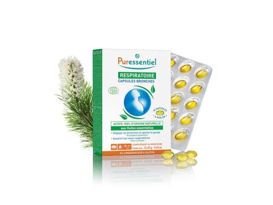 Puressentiel Respiratoire Capsules Bronches - 30 capsules