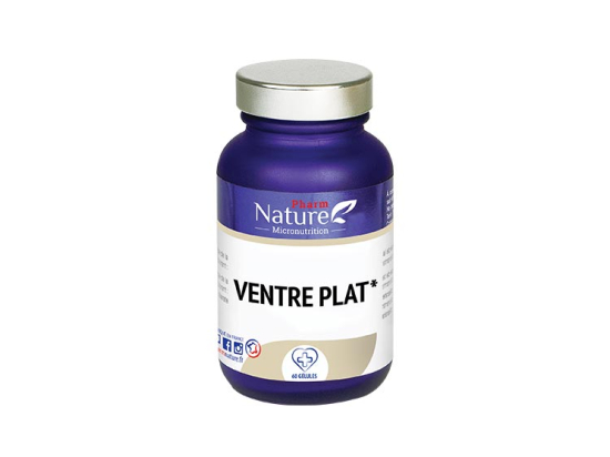 Pharm Nature Micronutrition Ventre plat - 60 gélules