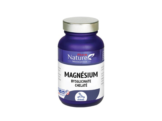 Pharm Nature Micronutrition Magnésium bisglycinate chélaté - 60 gélules
