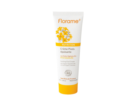 Florame nutrition crème pieds apaisante BIO - 75ml