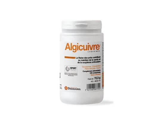 Dissolvurol Algicuivre - 120 comprimés