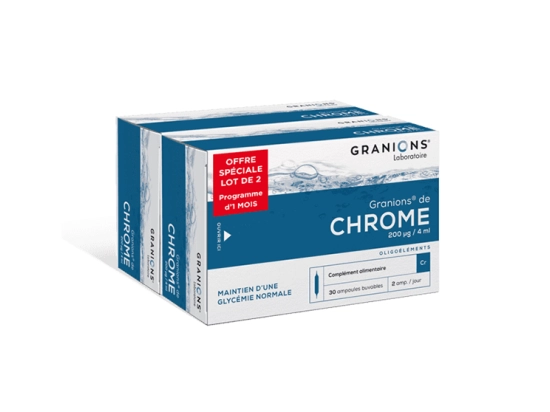 Granions Duo Chrome - 2x30 ampoules